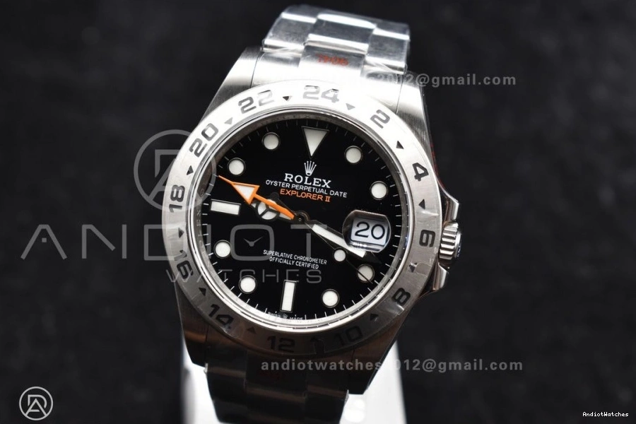 Bracelet VR3285 Best Black on CHS GMF WellDesigned II Edition 226570 904L Dial 847 42mm 1:1 Explorer Black SS 1221